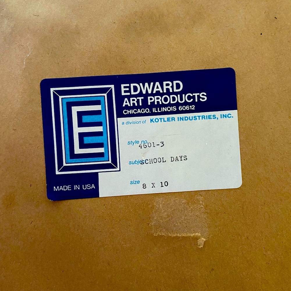 Edward Art Products “School Days”